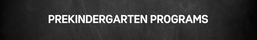 Prekindergarten programs