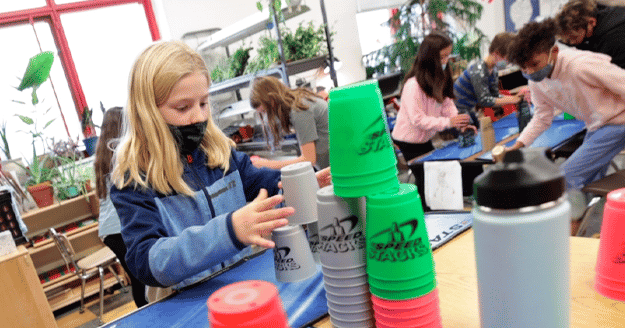 Coulee Montessori takes aim at sport stacking world record