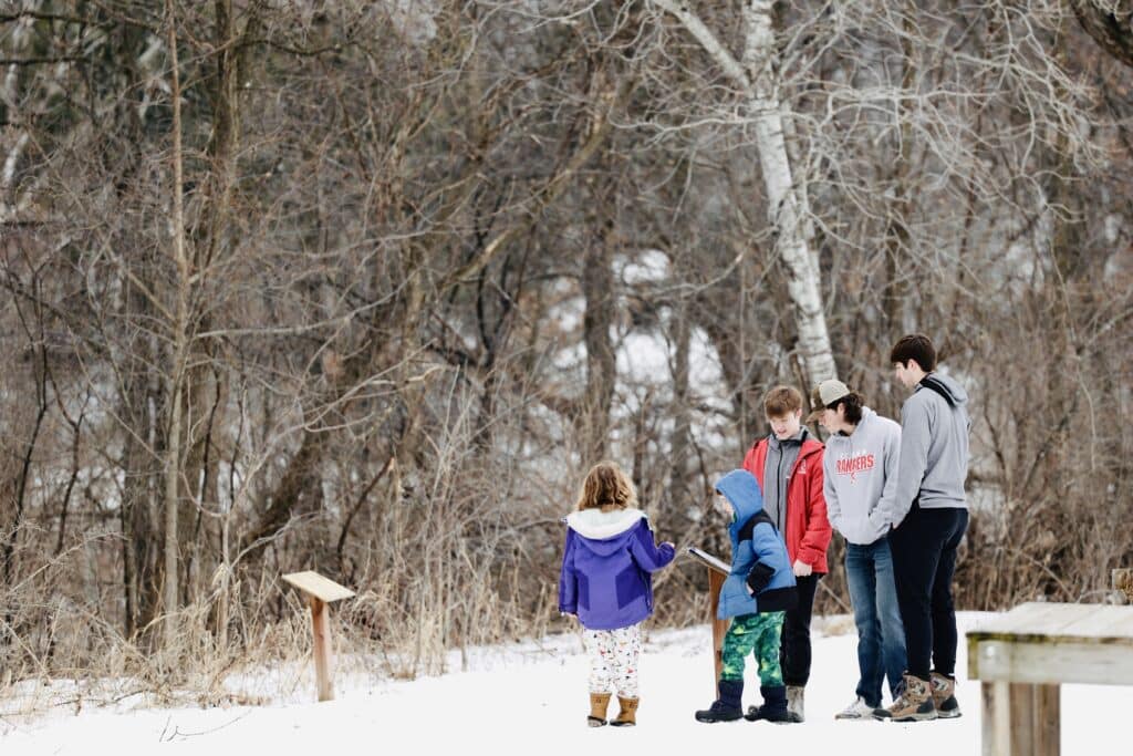 North Woods story walk