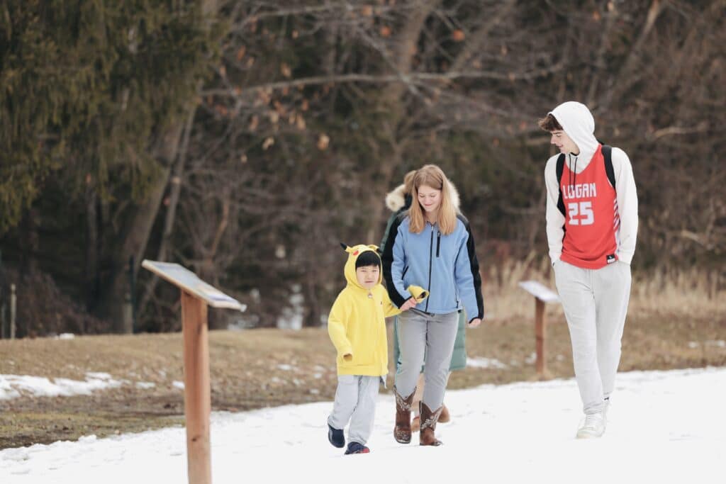 North Woods story walk