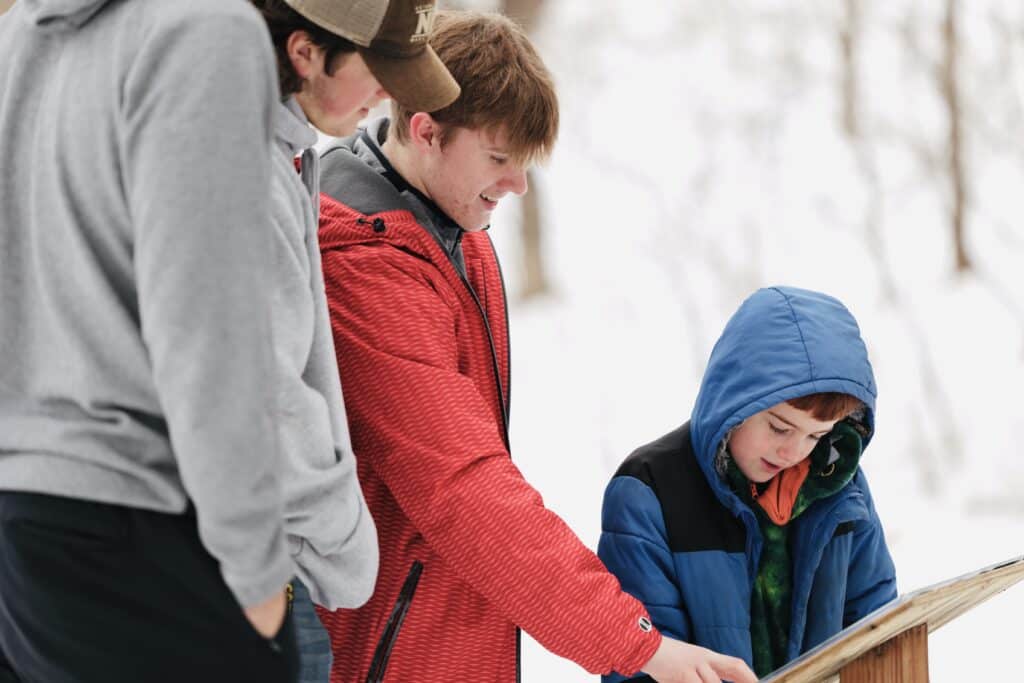 North Woods story walk