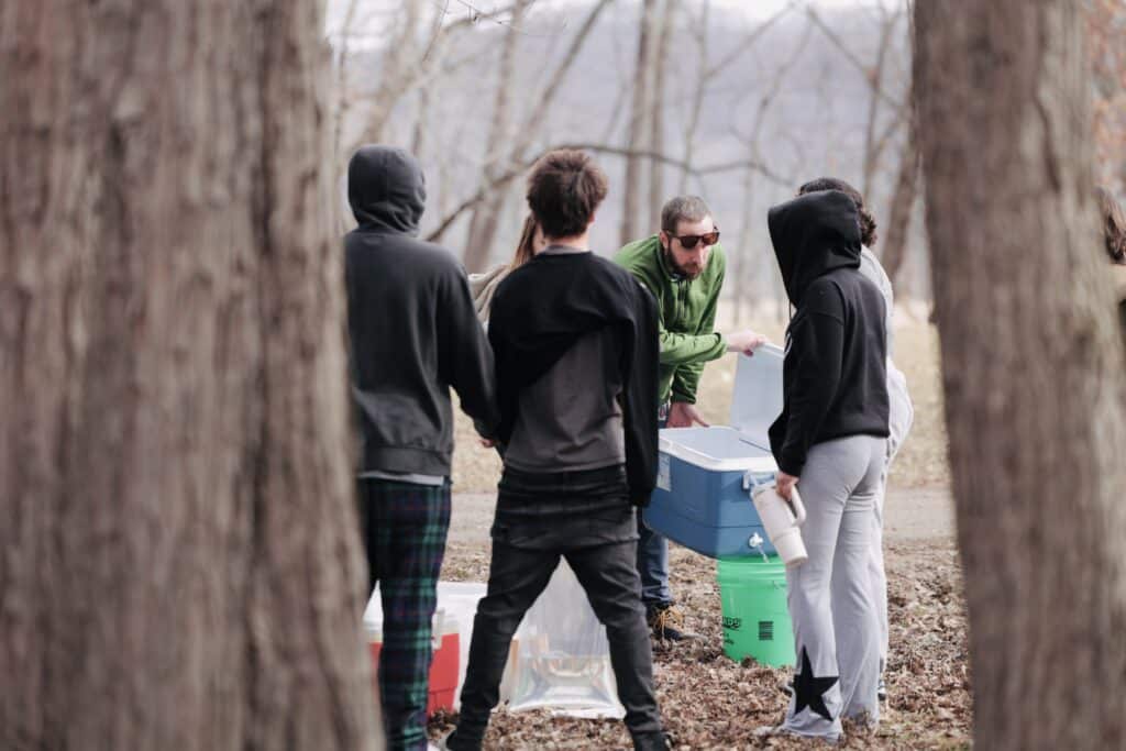 Longfellow sap harvest