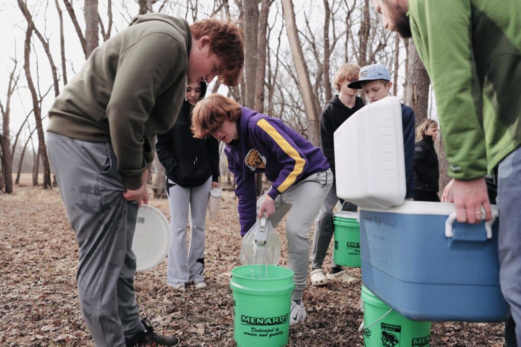 Longfellow sap harvest