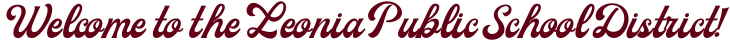 Welcome to the Leonia Public School District!