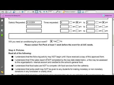 03 Forms - Facility Request
