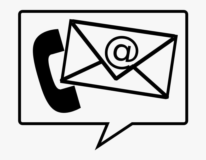 Email Contact Clipart Free Download Clip Art On - Phone And Email ...