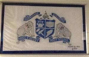 Banner in front office