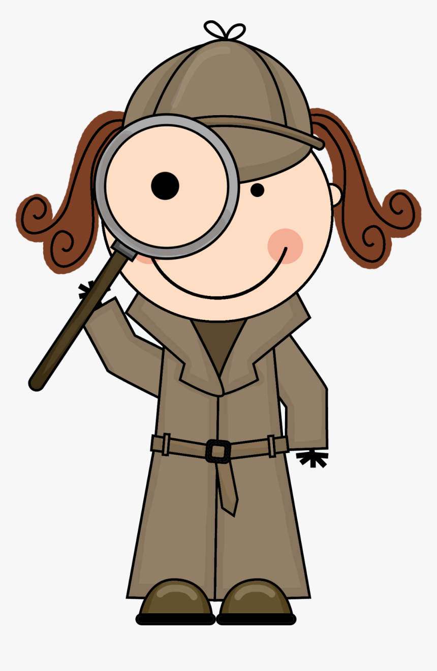 Detective Clipart Free - Detective Magnifying Glass Clip Art, HD ...
