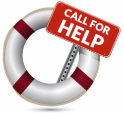 call for help