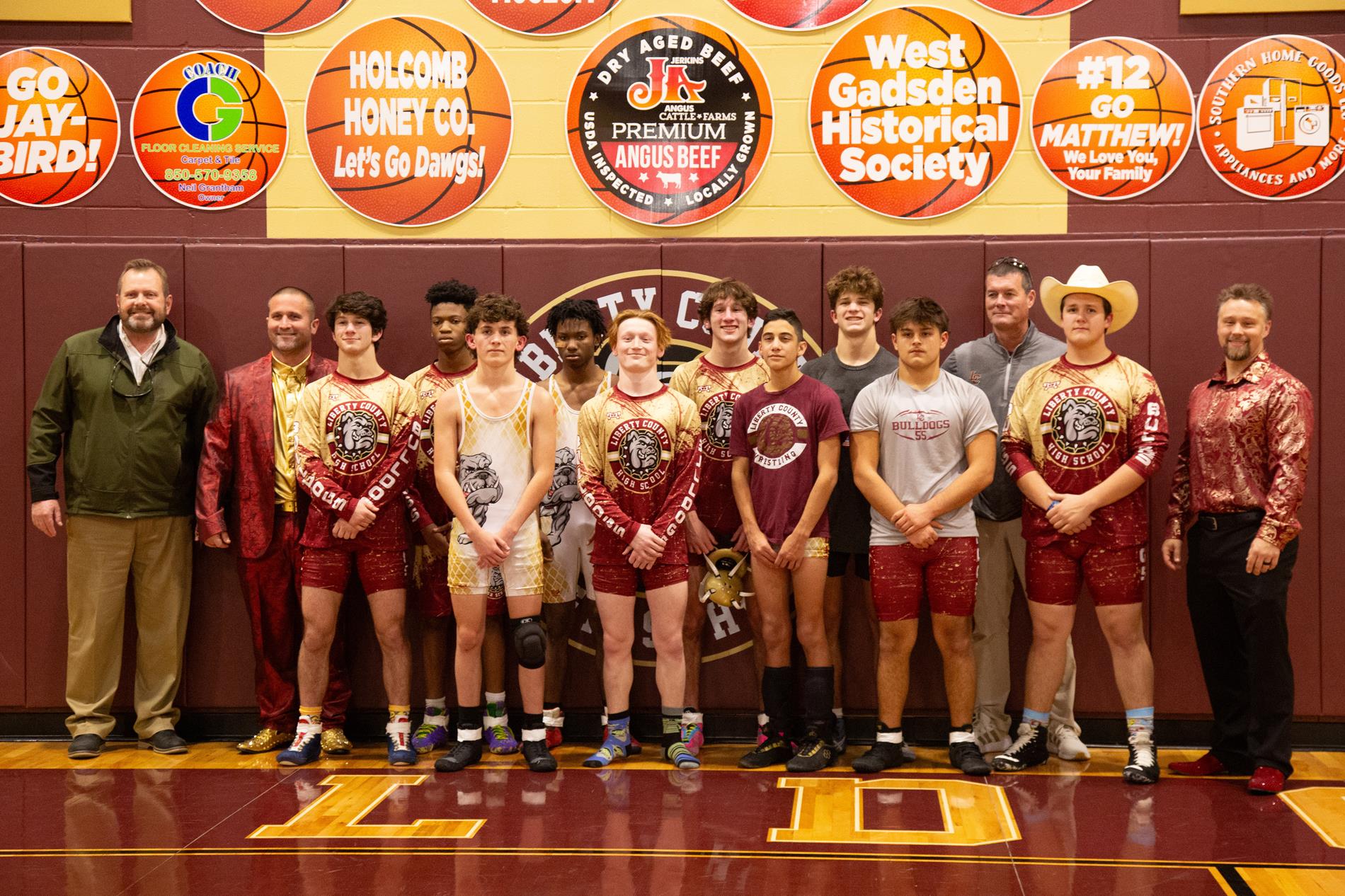 2023-2024 LCHS Wrestling Team