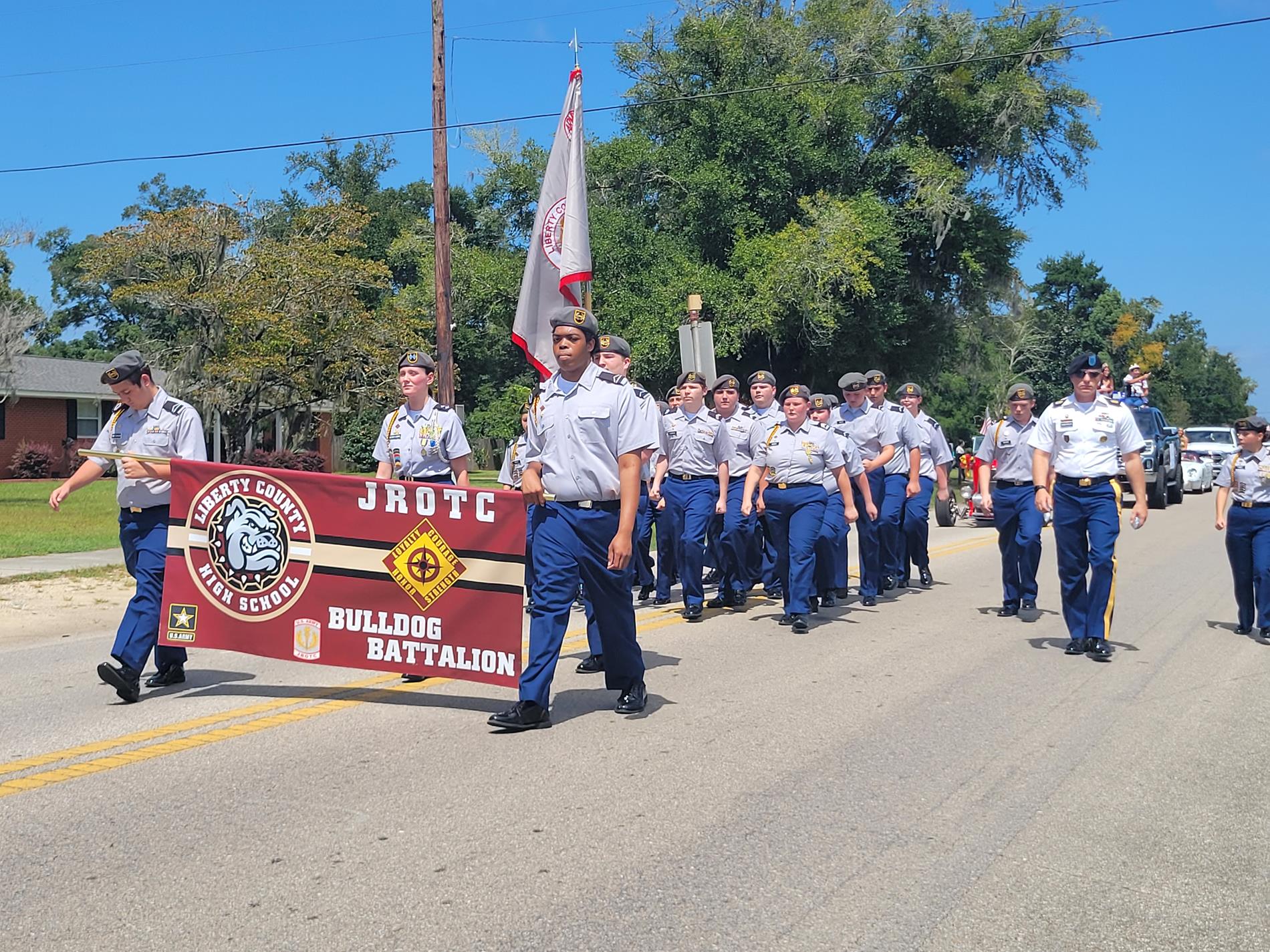 JROTC Homecoming Parade