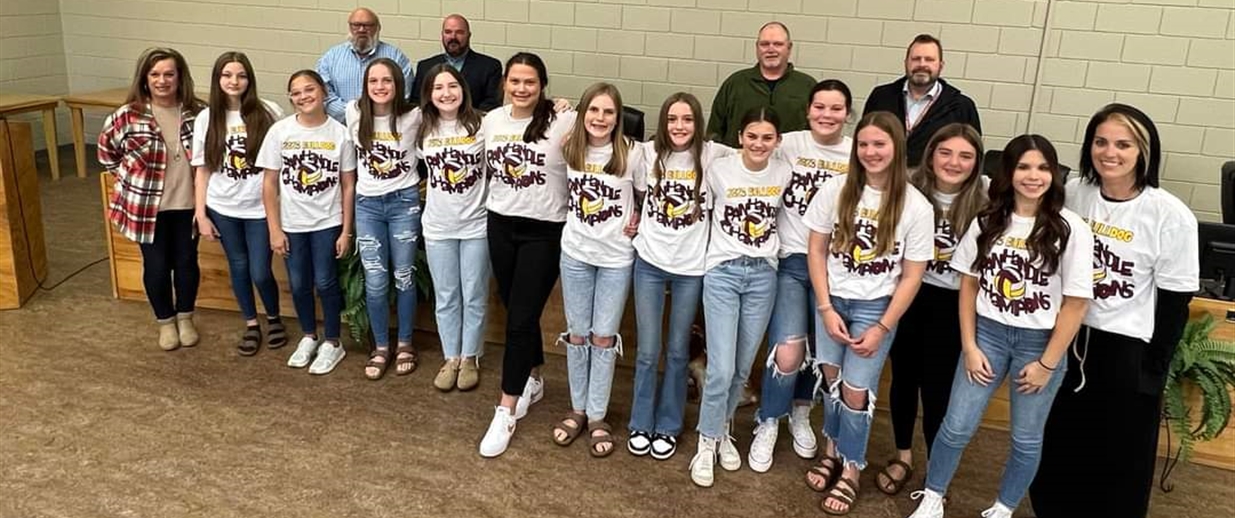 WR Tolar Volleyball Panhandle Champions