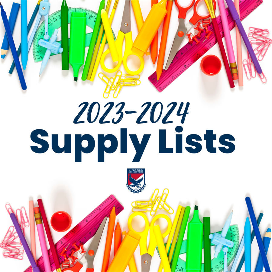 This is the image for the news article titled 2023-2024 Supply Lists