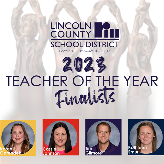  Teacher of the year finalists