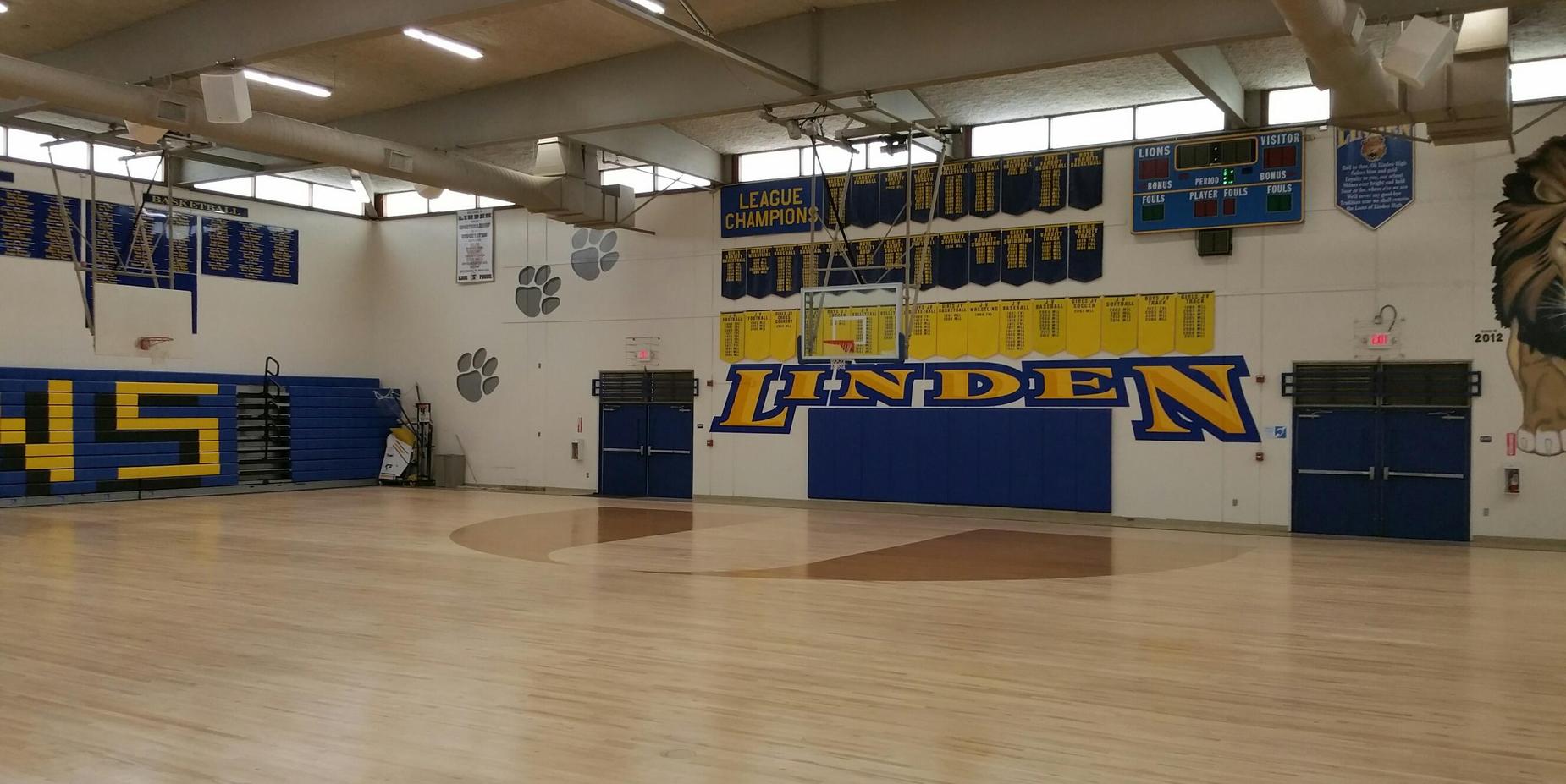 Linden High School West Gym