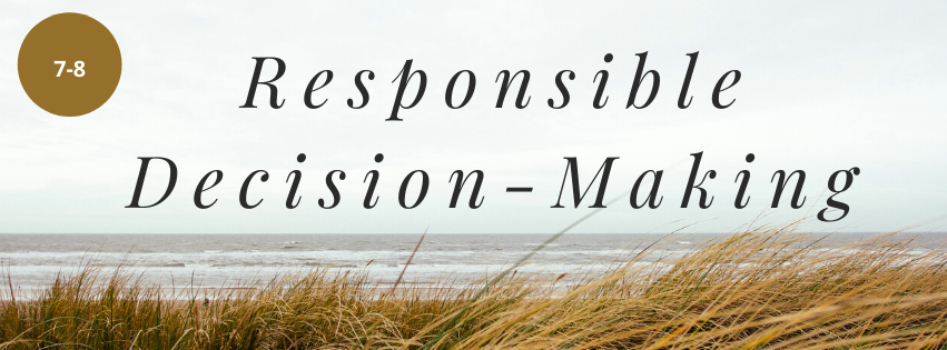 Responsible Decision Making Banner