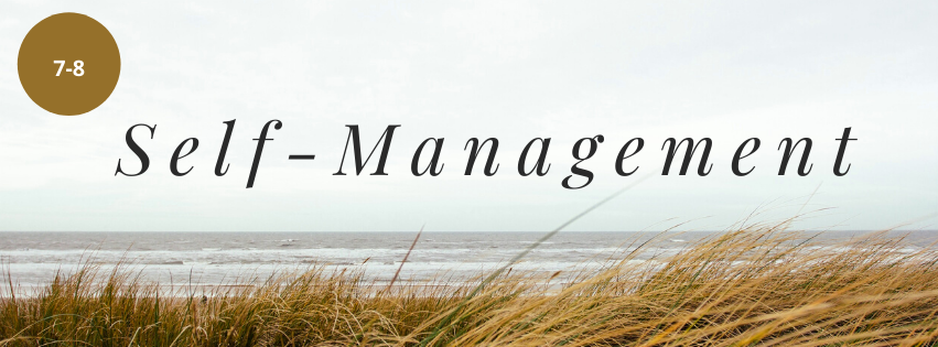 Self Management 7-8 Banner