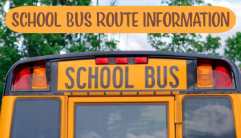 click here for school bus route information