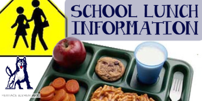 click here for School lunch information