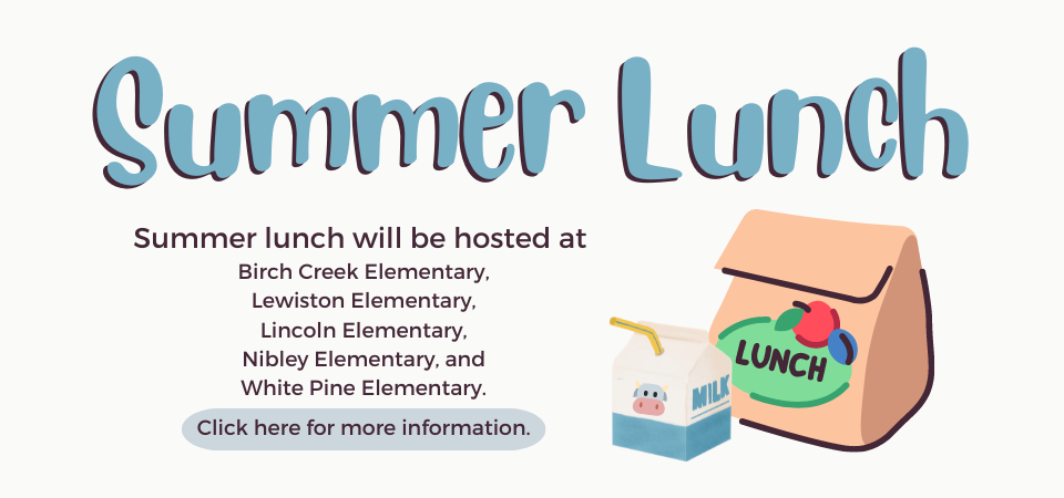 click here for the Summer Lunch program