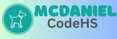 McDaniel CodeHS