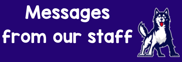 click here to download video messages from Heritage Staff