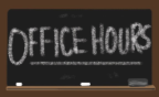 Summer Office Hours