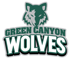 Green Canyon Wolves Logo 