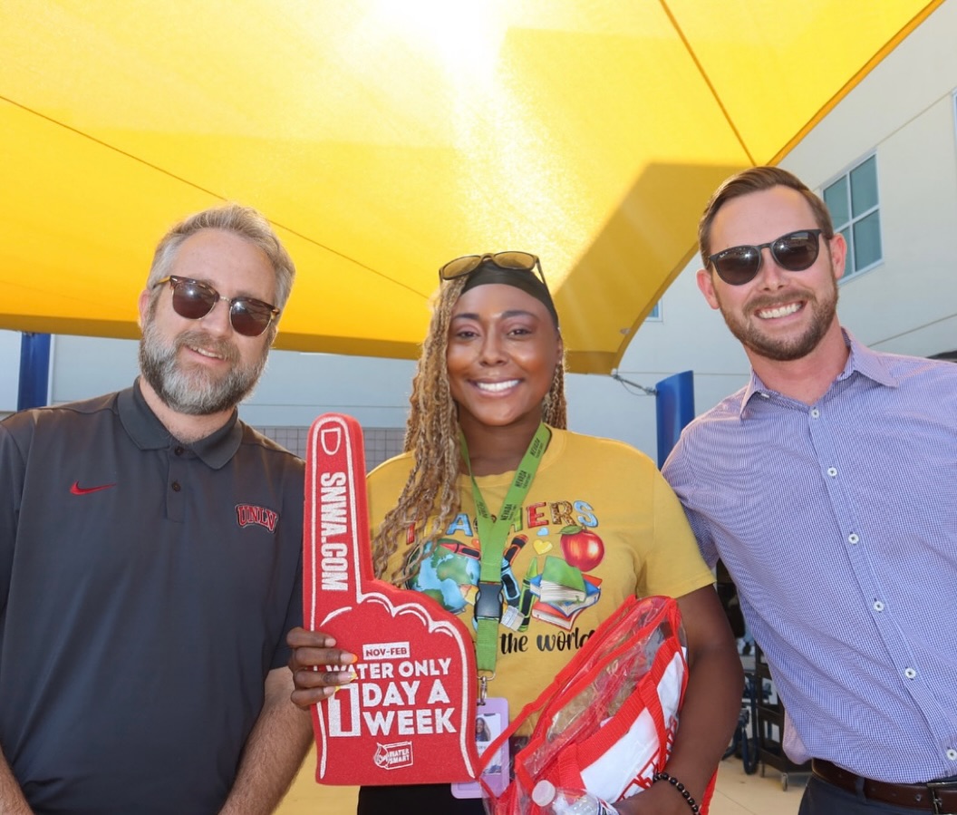 🎉👏 Big shoutout to very own Ms. Hooper on being named the UNLV Teacher of the Game! 🏆🎓 Her dedication to building strong, meaningful relationships with her students is truly inspiring! 🤝💙

She’ll be honored on the field at the UNLV football game at Allegiant Stadium on September 6th 🏈🌟 We are SO proud! 🙌🎉 #TeacherOfTheGame #GoRebels #ProudMoment