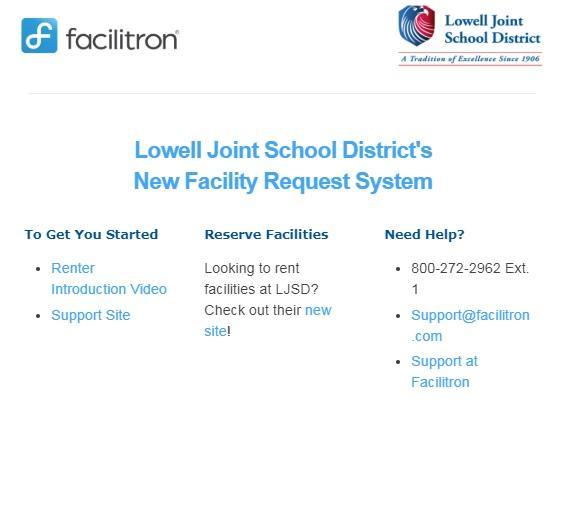 LJSD facility request