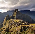 Image 3 Machu Picchu Photo: Martin St-Amant Machu Picchu, with the peak Huayna Picchu behind it. Perhaps the most famous Inca site, Machu Picchu is situated on a mountain ridge above the Urubamba Valley in Peru. It was probably built as an estate for the Inca emperor Pachacuti in the 15th century, but abandoned soon after during the Spanish conquest of the Inca Empire. Although known locally, it was unknown to the outside world before being brought to international attention in 1911 by the American historian Hiram Bingham, and it is now an important tourist attraction. More featured pictures