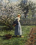 The Orchard by Daniel Ridgway Knight