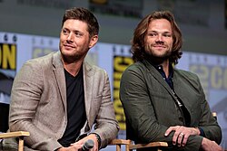 Ackles and Padalecki, who portray Supernatural's two leads