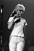 Image 50Debbie Harry of Blondie in 1977. (from 1970s in fashion)