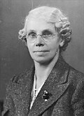 Catherine Stewart, second female MP, first to win a seat in a general election (1938)[39]