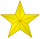 Gold star