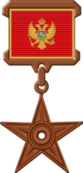 {{subst:The Montenegro Barnstar of National Merit|message ~~~~}} Montenegro