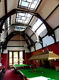 The Harrogate Club billiards room