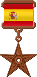 {{subst:The Spain Barnstar of National Merit|message ~~~~}} Spain