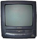 Sharp TV/VCR combo