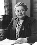 Mabel Howard, who in 1947 became the first female cabinet minister[42]