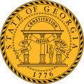 Seal of Georgia (obverse)