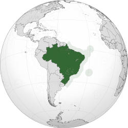 Location of Brazil