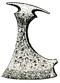 Image 8An axehead made of iron, dating from the Swedish Iron Age (from History of technology)