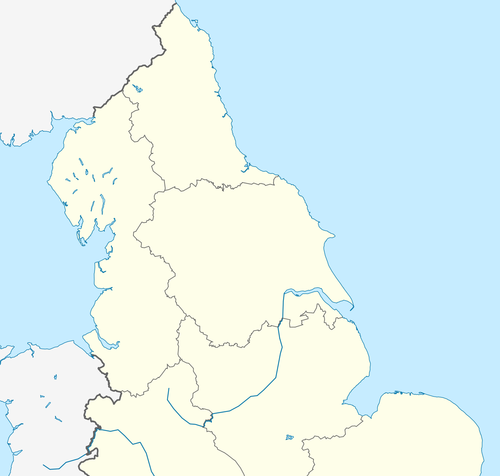2025 Super League season is located in Northern England