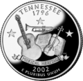 Tennessee quarter dollar coin