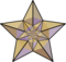This star symbolizes the featured content on Wikipedia.