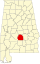 Lowndes County map
