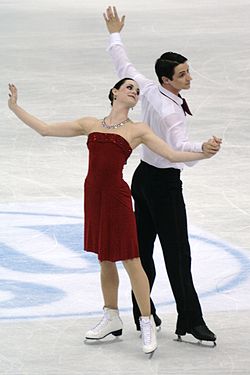 Tessa Virtue and Scott Moir at the 2012 World Championships