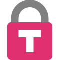 Pink padlock